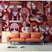 Digitaldruck-Tapete Wall of sound 2 livingwalls (1016515)