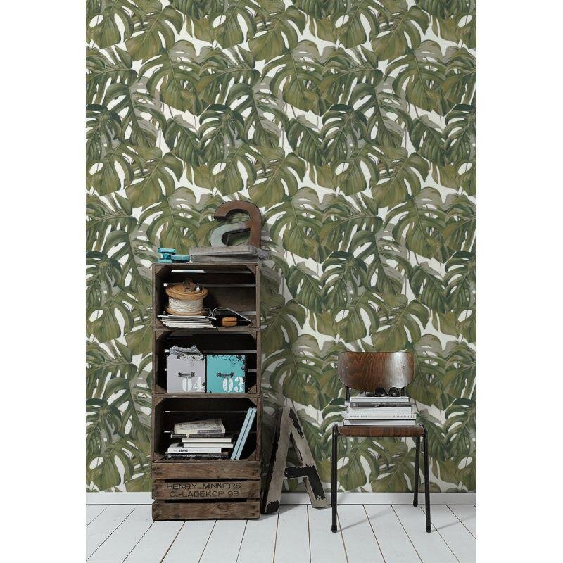 Tapete Grün, Weiß Michalsky Living Vliestapete (1028287)