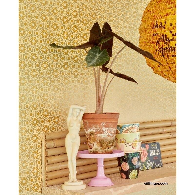 Tapete Gold, Kupfer Rice Vliestapete (1021751)