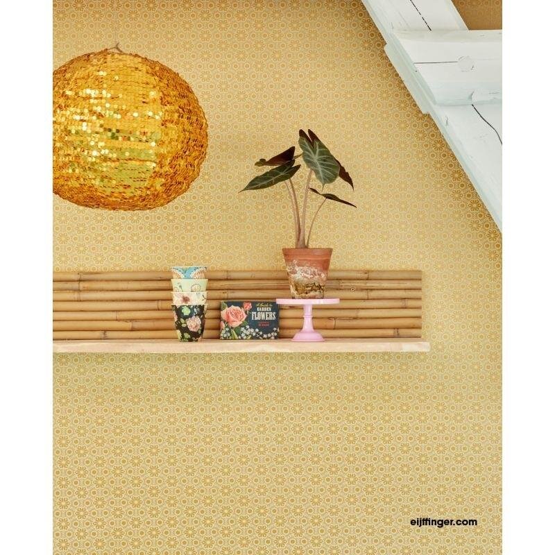 Tapete Gold, Kupfer Rice Vliestapete (1021751)