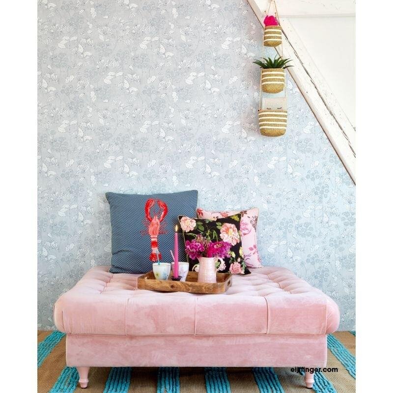 Tapete Grau, Silber Rice Vliestapete (1029535)