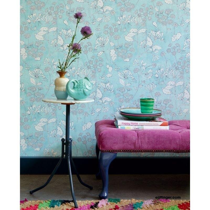 Tapete Türkis Rice Vliestapete (1021750)