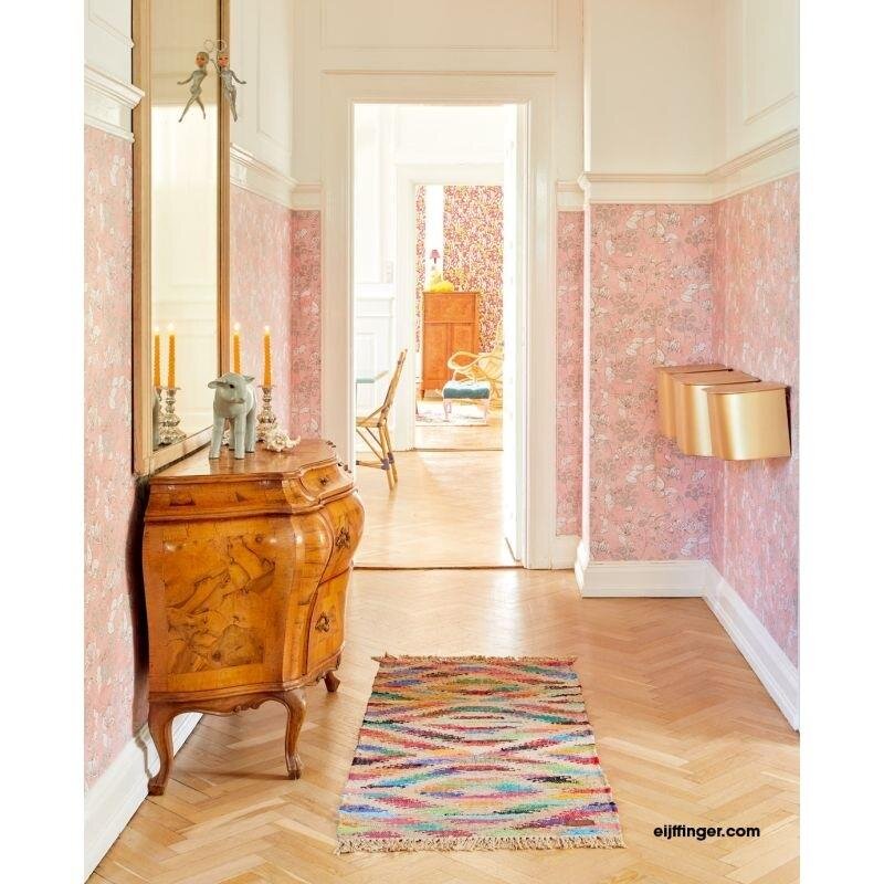 Tapete Pastellfarben, Rosa, Rose Rice Vliestapete (1021748)