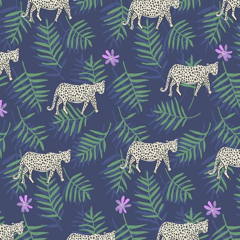 Tapete Blau, Grün Rice Vliestapete (1021747)