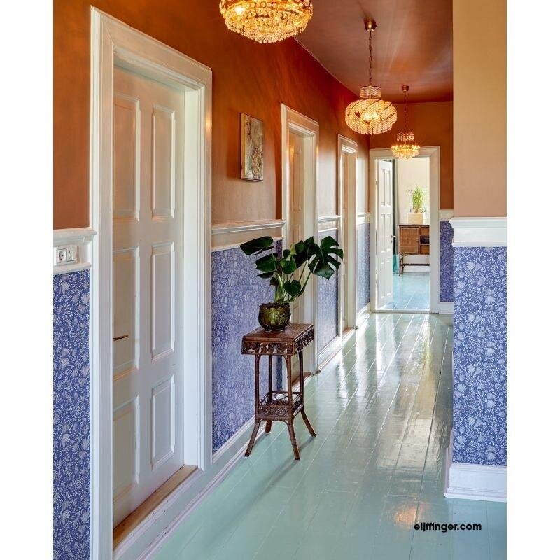 Tapete Blau Rice Vliestapete (1021745)