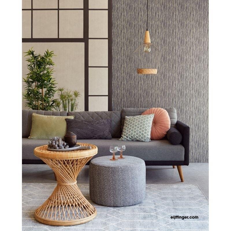 Tapete Grau, Silber Eijffinger Vliestapete (1021814)