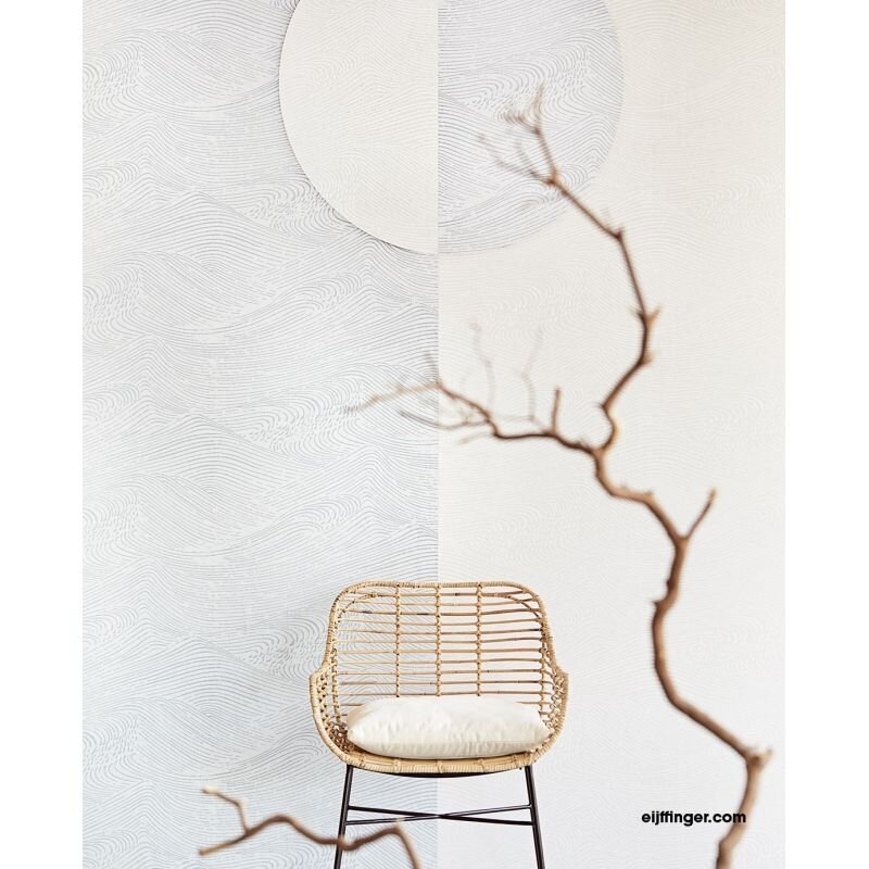 Tapete Grau, Silber Eijffinger Vliestapete (1021807)