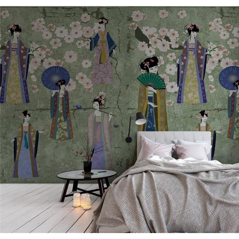 Digitaldruck-Tapete Kimono 1 livingwalls (1024503)