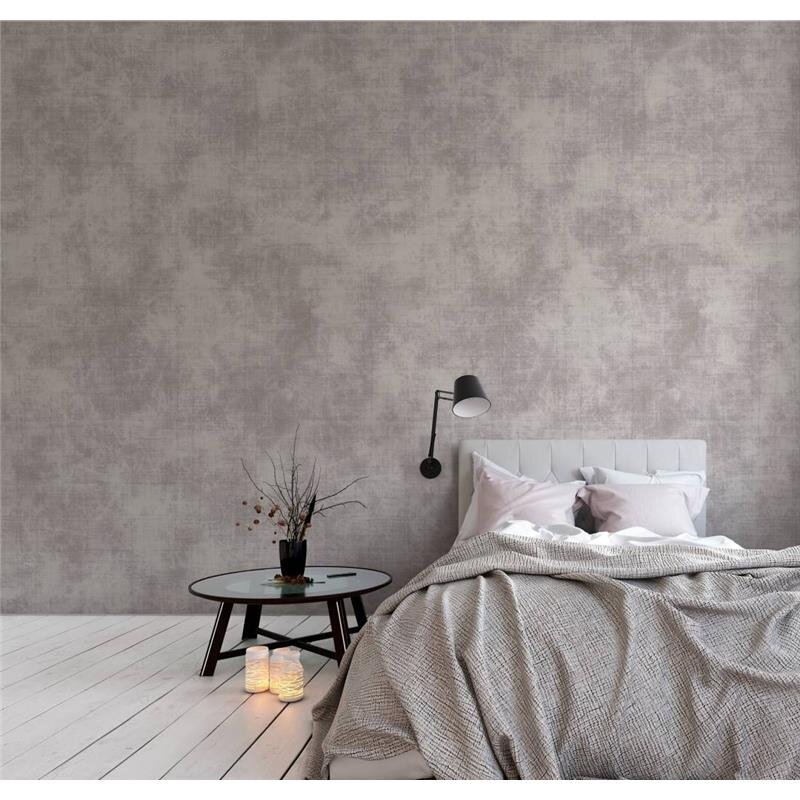 Digitaldruck-Tapete Greige Canvas 2 livingwalls (1031472)