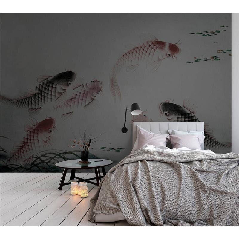 Digitaldruck-Tapete Dancing Kois 2 livingwalls (1024498)