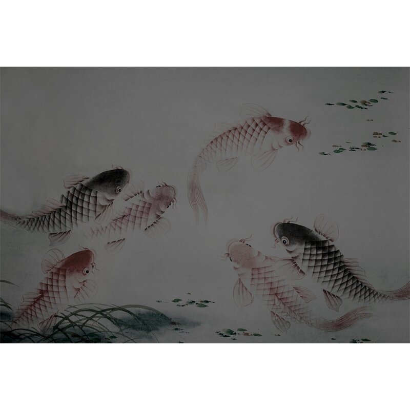 Digitaldruck-Tapete Dancing Kois 2 livingwalls (1024498)
