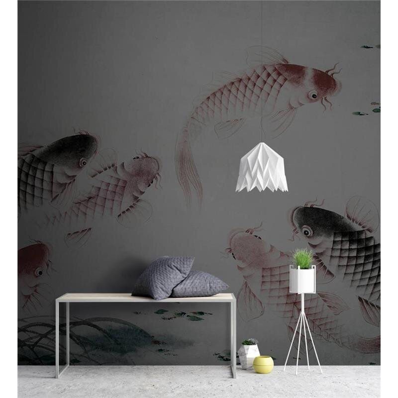 Digitaldruck-Tapete Dancing Kois 2 livingwalls (1024498)