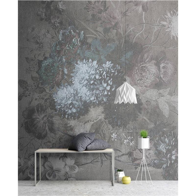 Digitaldruck-Tapete Bouquet Gris 2 livingwalls (1031469)