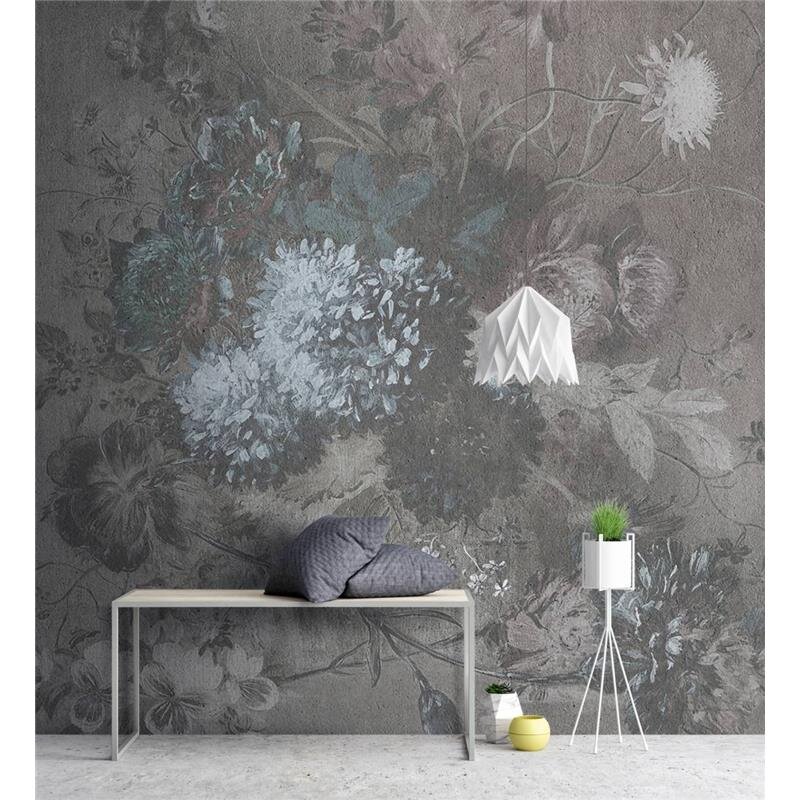 Digitaldruck-Tapete Bouquet Gris 2 livingwalls (1031469)
