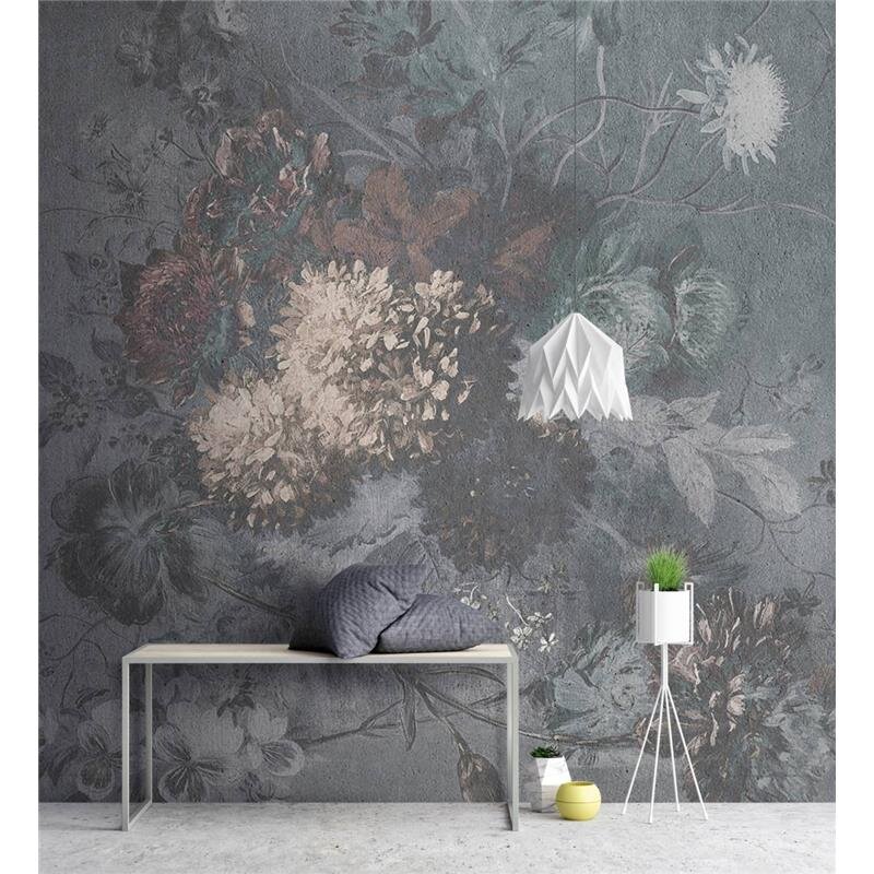 Digitaldruck-Tapete Bouquet Gris 1 livingwalls (1024488)