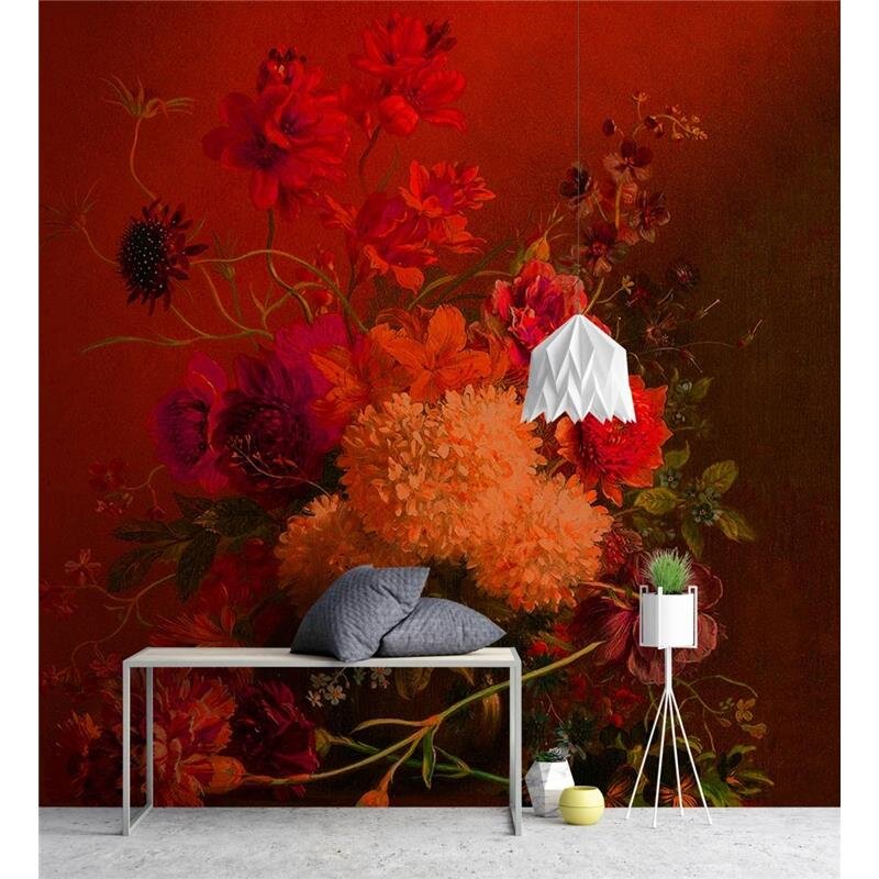 Digitaldruck-Tapete Bouquet Vibrant 1 livingwalls (1024486)