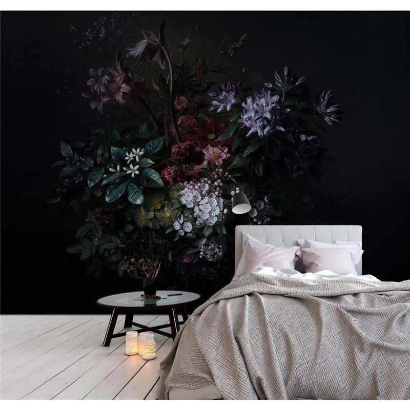 Digitaldruck-Tapete Bouquet noir 2 livingwalls (1024475)