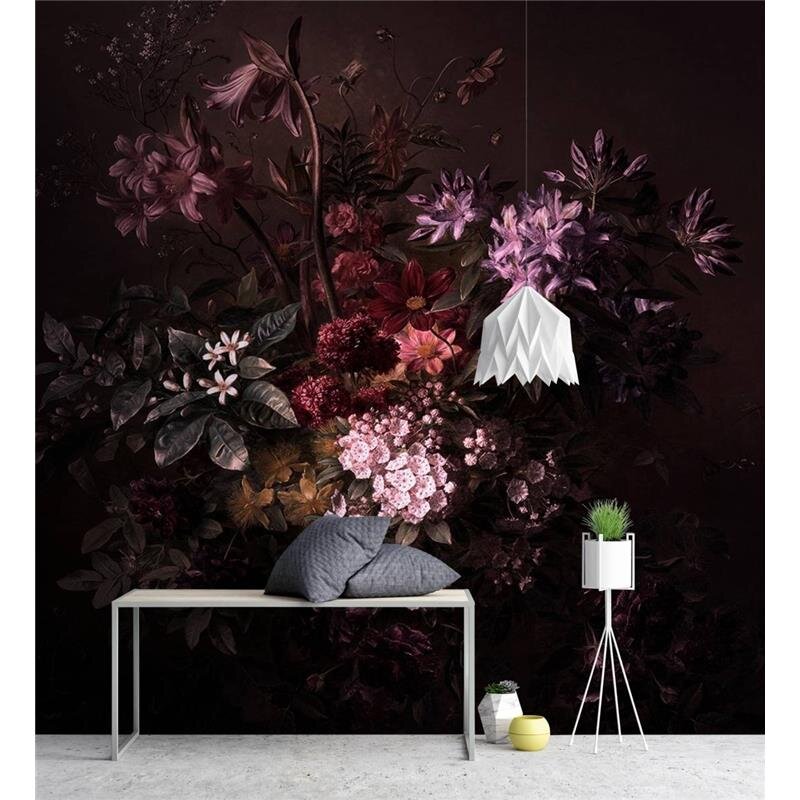 Digitaldruck-Tapete Bouquet noir 1 livingwalls (1031465)