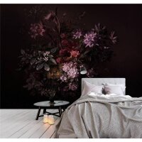 Digitaldruck-Tapete Bouquet noir 1 livingwalls (1031465)