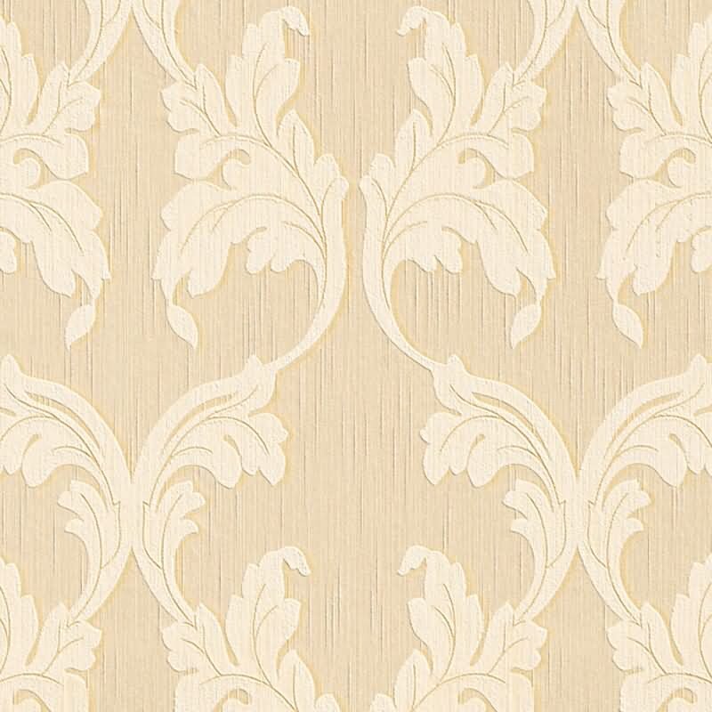 Tapete Gelb, Vanille Architects Paper Textiltapete (1024027)