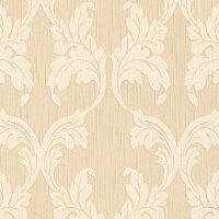 Tapete Gelb, Vanille Architects Paper Textiltapete (1024027)