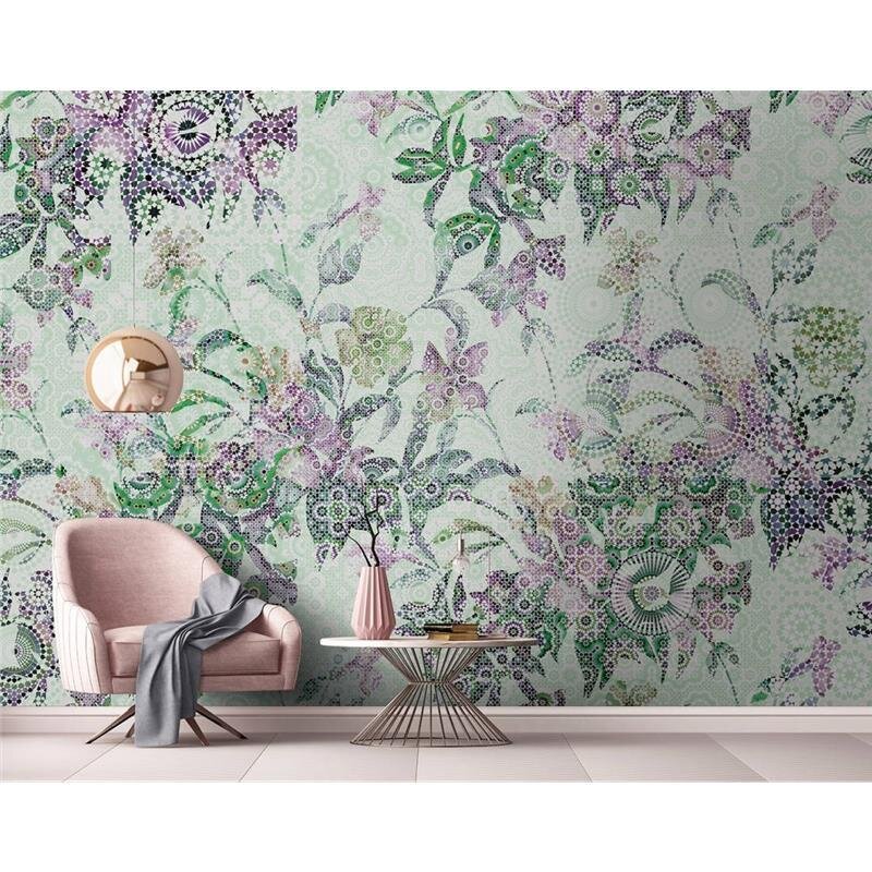 Digitaldruck-Tapete Mosaic Leaves 2 livingwalls (1024420)