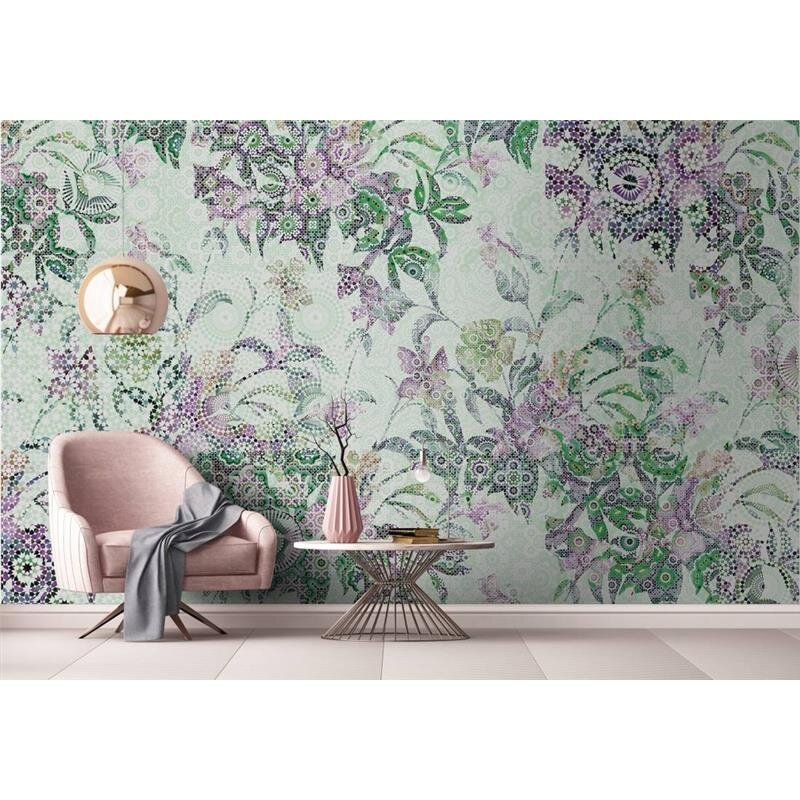 Digitaldruck-Tapete Mosaic Leaves 2 livingwalls (1024420)