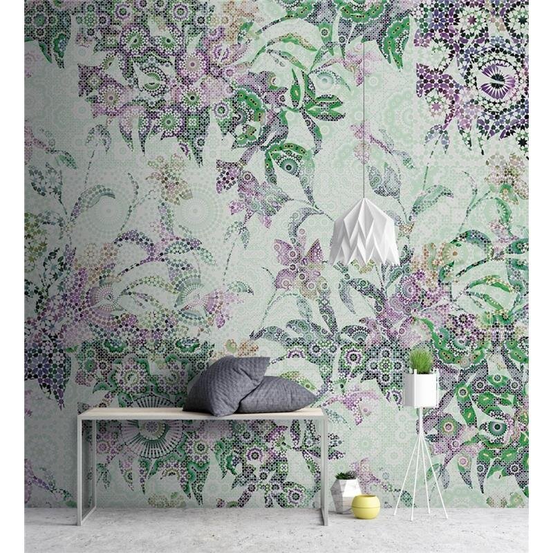 Digitaldruck-Tapete Mosaic Leaves 2 livingwalls (1024420)