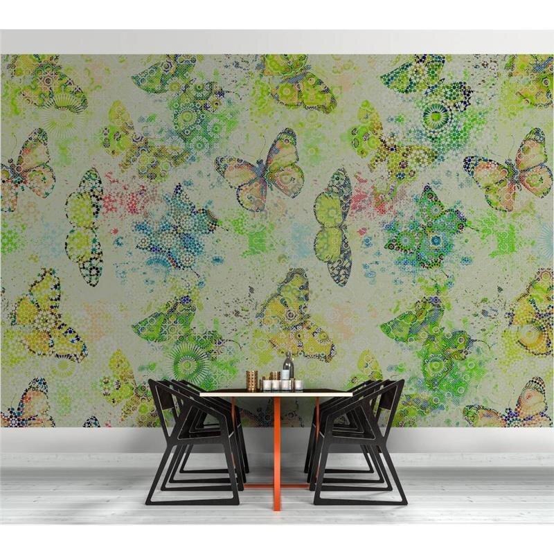 Digitaldruck-Tapete Mosaic Butterflies 3 livingwalls (1024417)