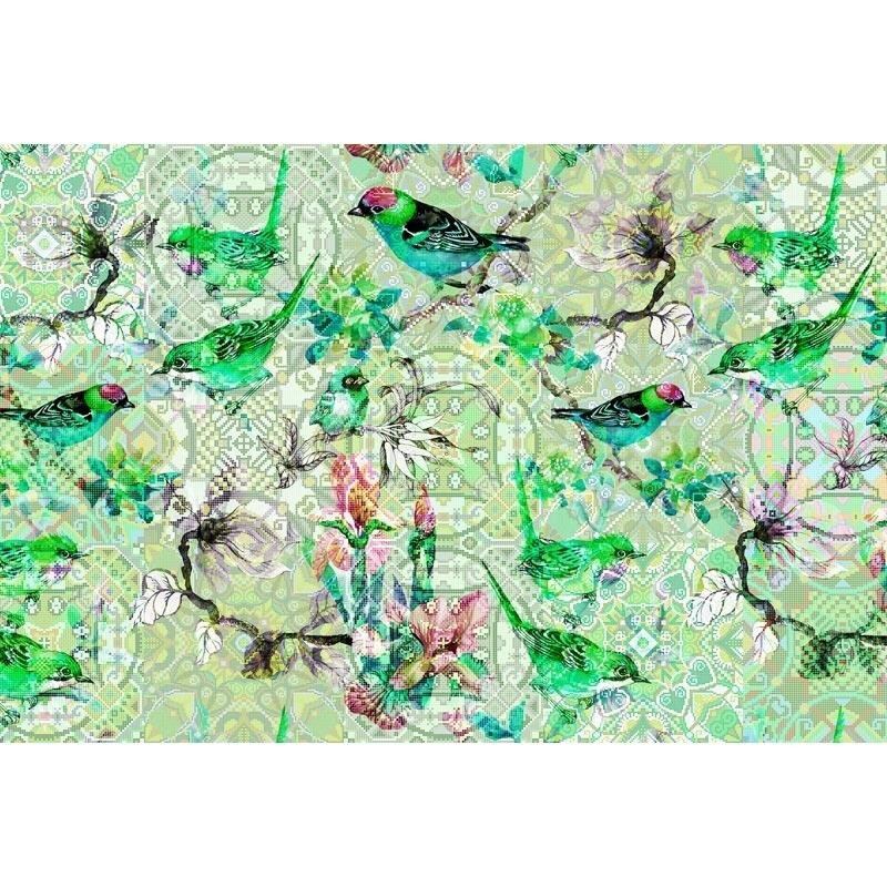 Digitaldruck-Tapete Mosaic Birds 1 livingwalls (1031450)