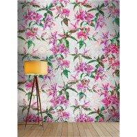 Digitaldruck-Tapete Mosaic Lilies 2 livingwalls (1024408)