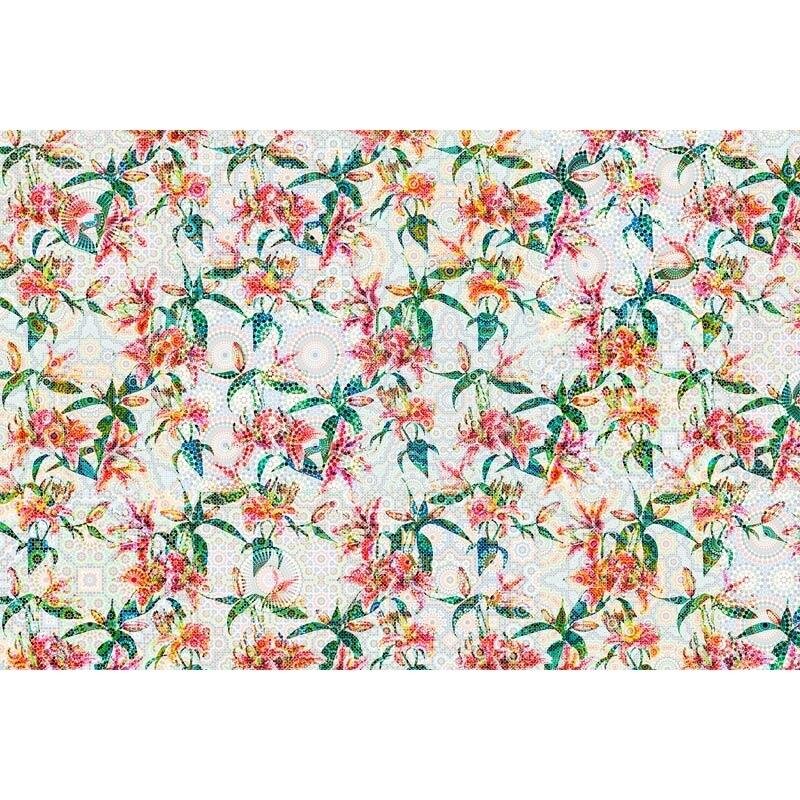 Digitaldruck-Tapete Mosaic Lilies 1 livingwalls (1031448)