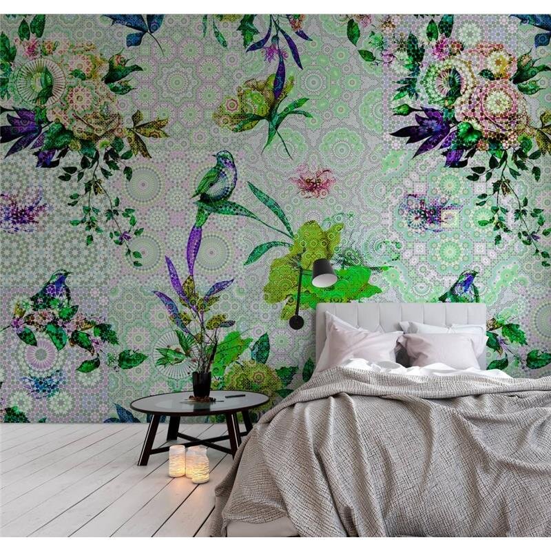 Digitaldruck-Tapete Mosaic Garden 1 livingwalls (1024404)