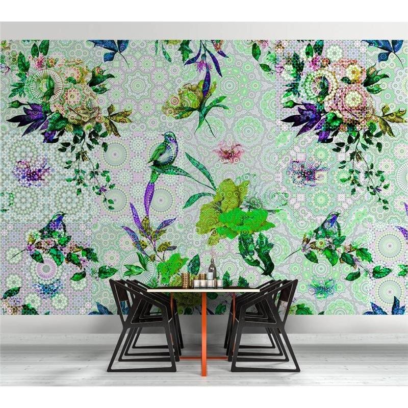 Digitaldruck-Tapete Mosaic Garden 1 livingwalls (1024404)