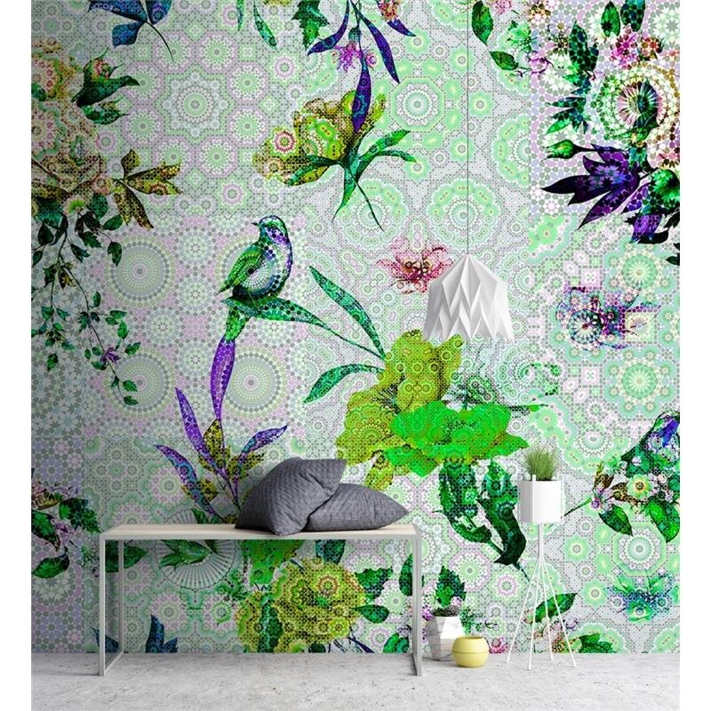 Digitaldruck-Tapete Mosaic Garden 1 livingwalls (1024404)