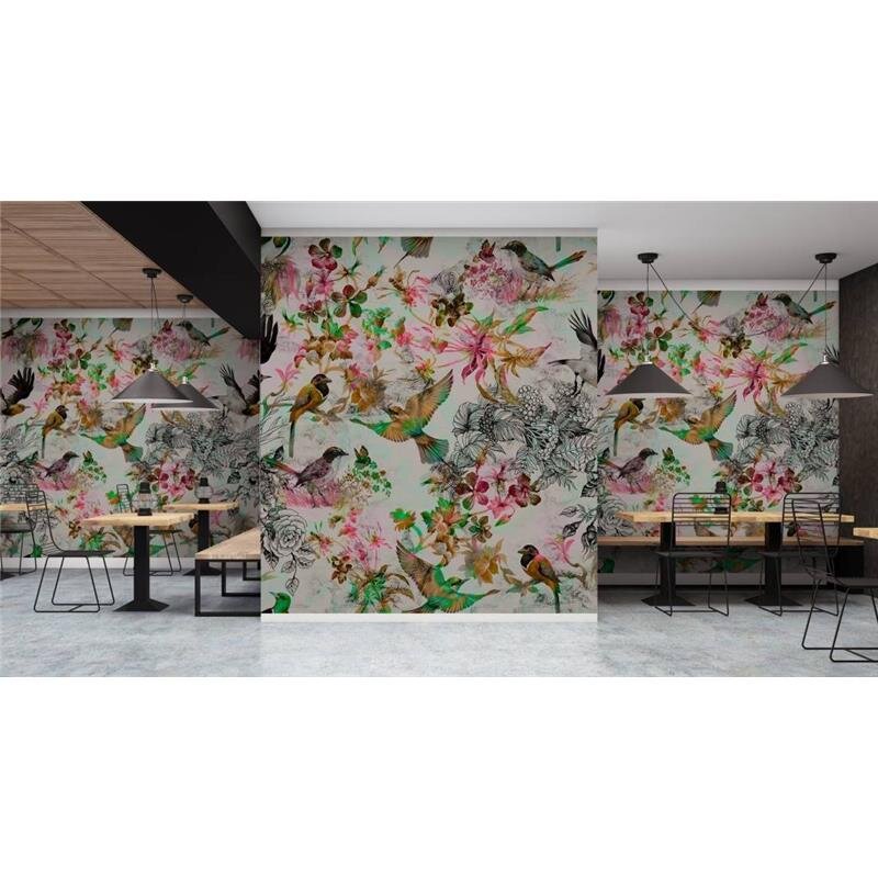 Digitaldruck-Tapete Funky birds 1 livingwalls (1024402)
