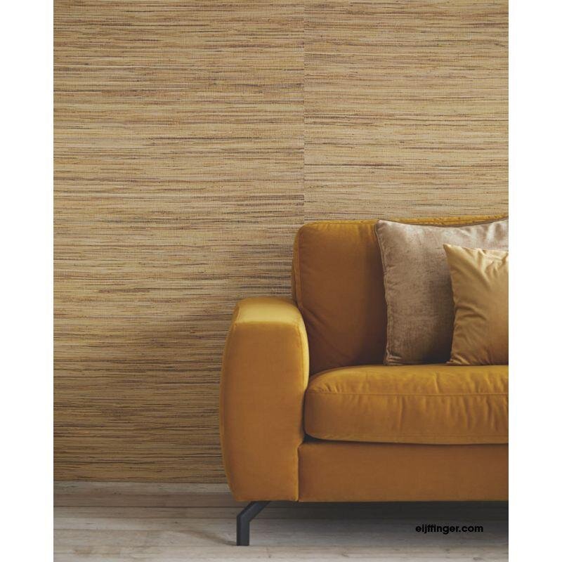 Tapete Beige, Creme, Gold, Kupfer Eijffinger Naturtapete (1021891)