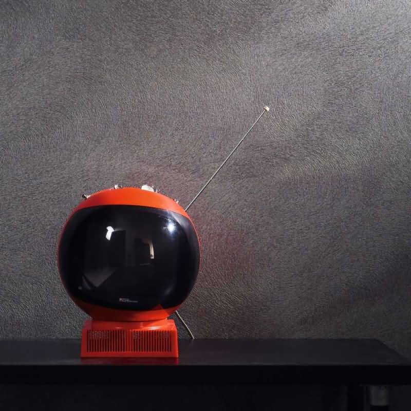 Tapete Braun Luigi Colani Vliestapete (1033111)