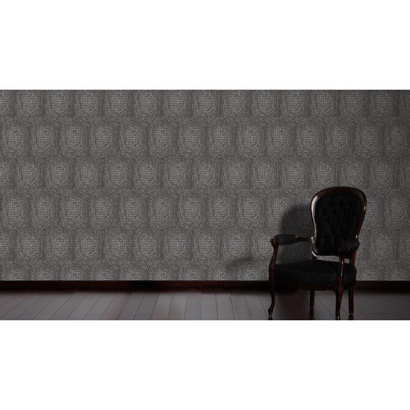 Tapete Grau, Silber, Schwarz, Anthrazit Architects Paper Vliestapete (1019301)