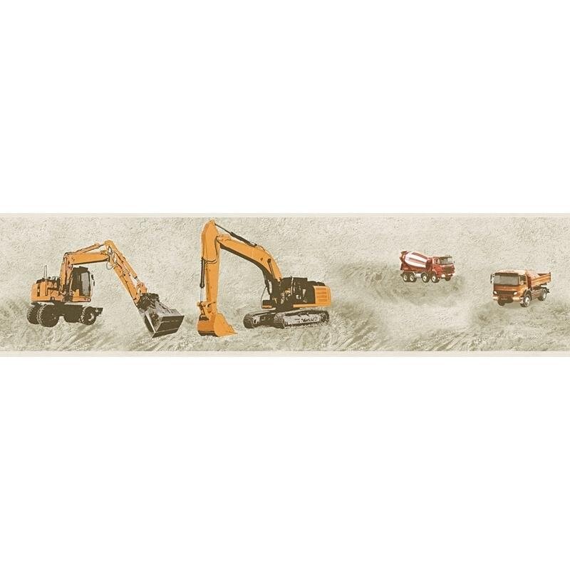 Bordüre Beige, Creme, Orange, Terrakotta AS-Creation Vlies (1020276)