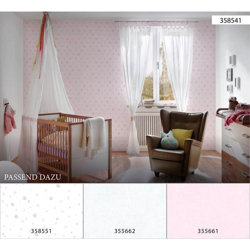 Tapete Pastellfarben, Rosa, Rose AS-Creation Vliestapete (1020264)