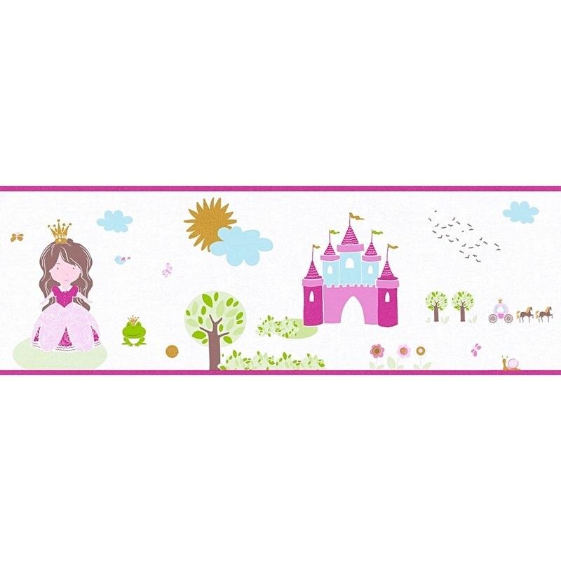 Bordüre Bunt, Weiß AS-Creation Vlies (1020263)