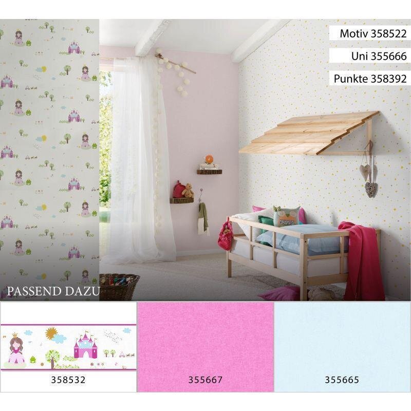 Bordüre Bunt, Weiß AS-Creation Vlies (1020263)