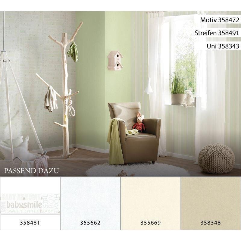 Bordüre Beige, Creme, Grau, Silber AS-Creation Vlies (1028076)