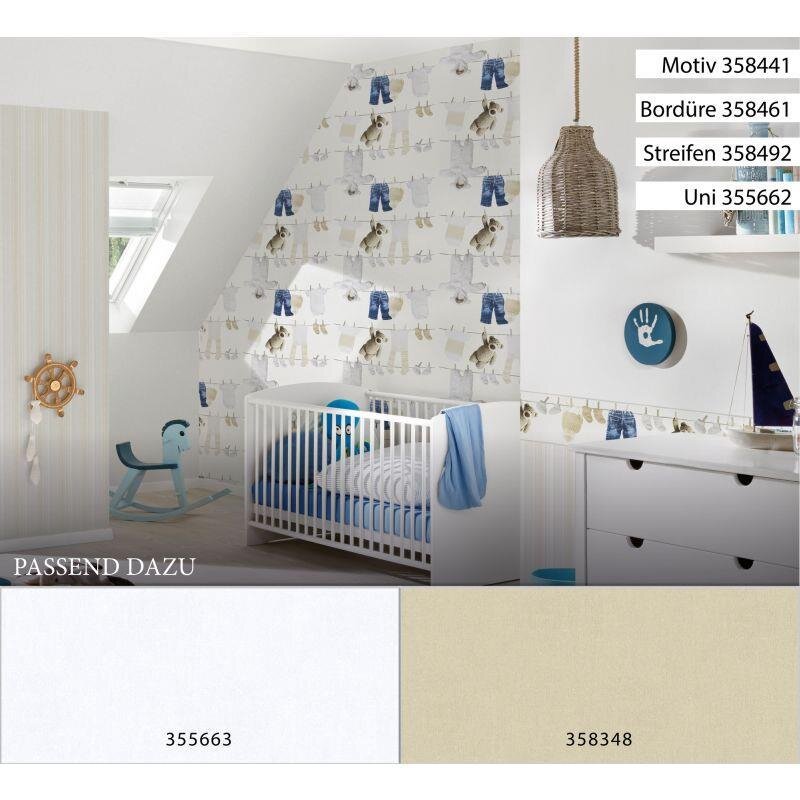 Tapete Grau, Silber, Weiß AS-Creation Vliestapete (1020247)