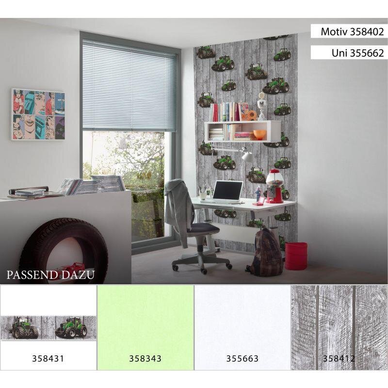 Bordüre Grau, Silber AS-Creation Vlies (1020245)