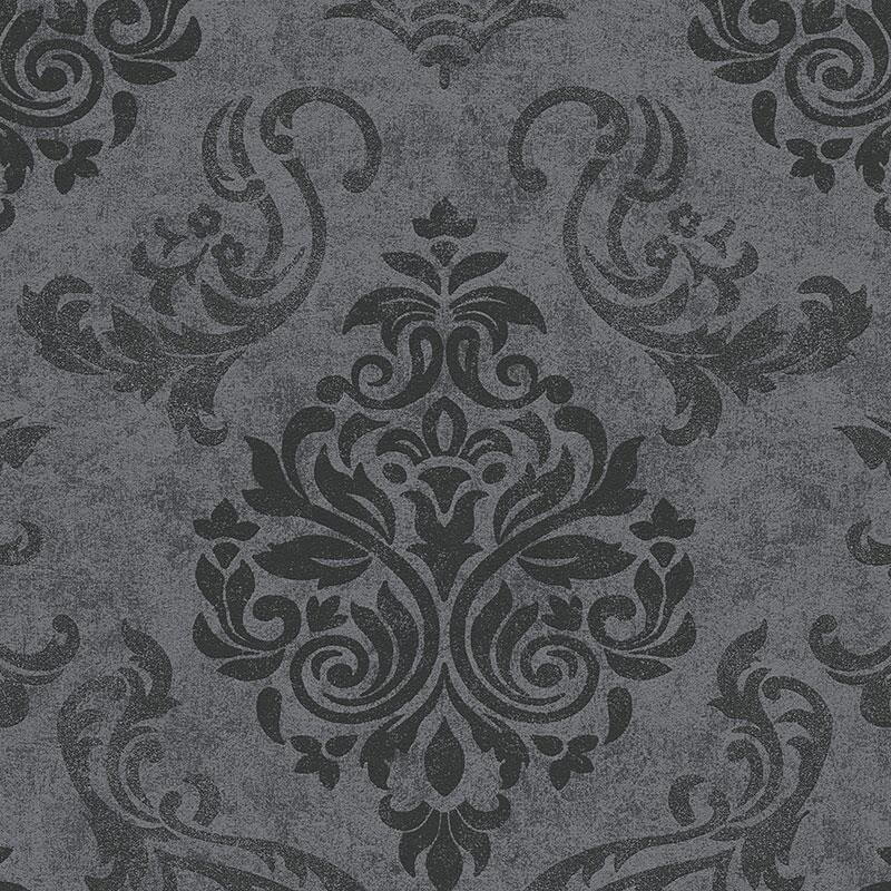 Tapete Grau, Schwarz AS-Creation Vliestapete (1023975)