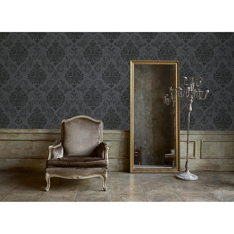 Tapete Grau, Schwarz AS-Creation Vliestapete (1023975)