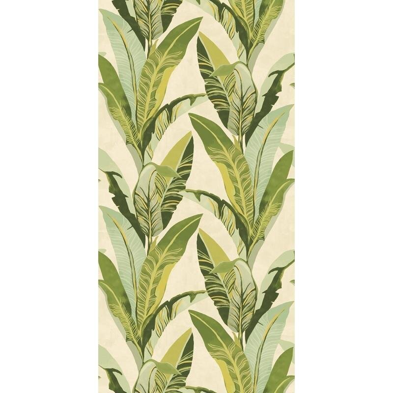 Digitaldruck-Tapete Beige, Creme, Grün Eijffinger (1029548)