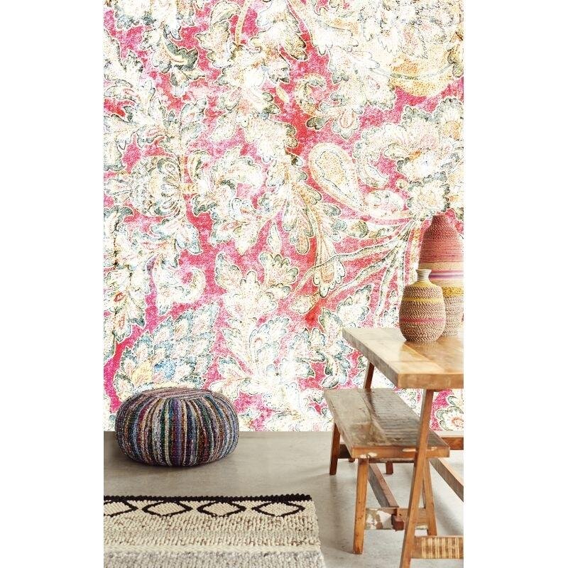 Digitaldruck-Tapete Beige, Creme, Rot Eijffinger (1029424)